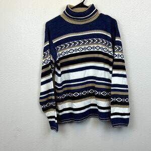 Carly Blake Vintage Turtle Neck Sweater Size Medium